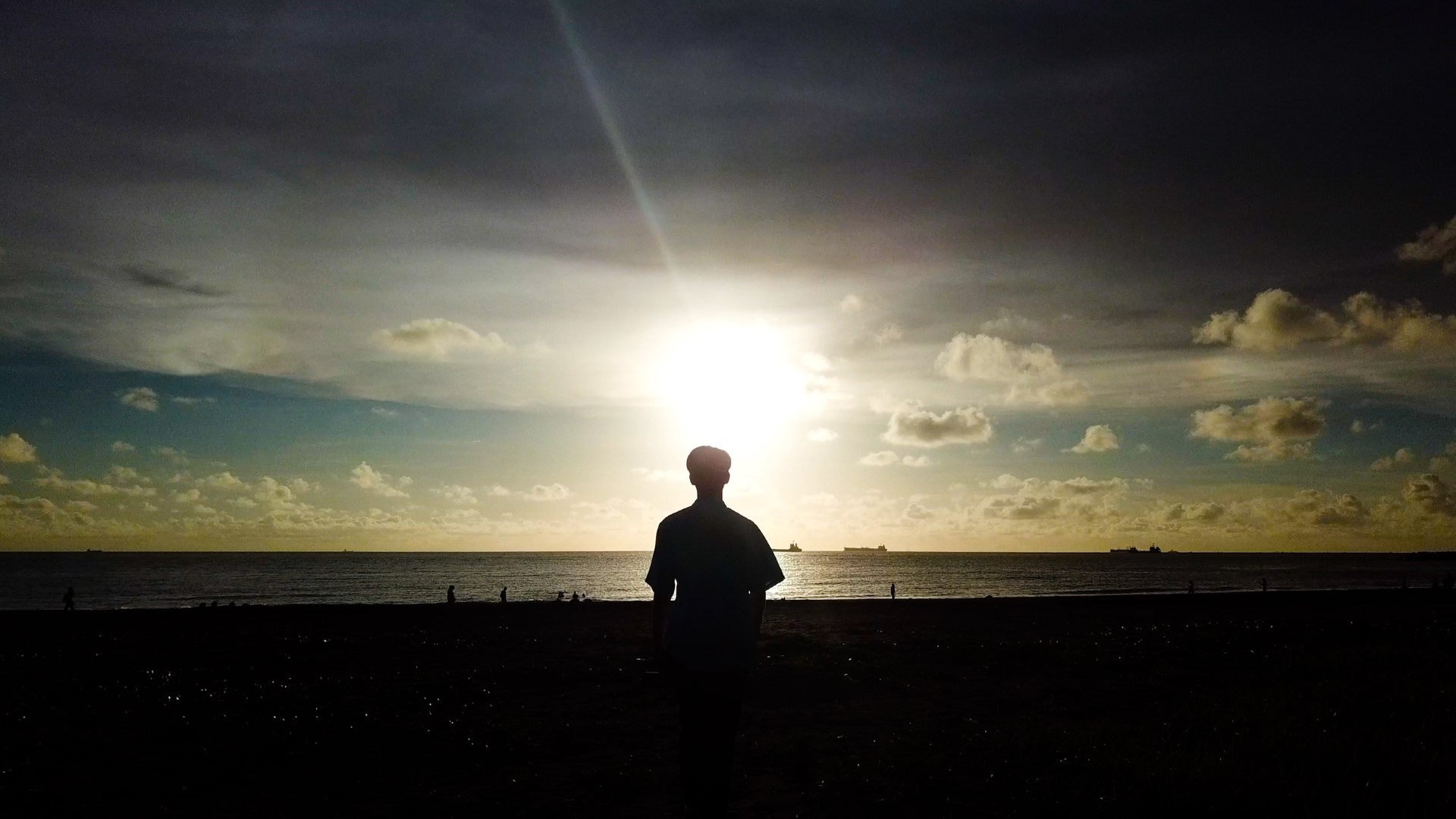 Watson at the seaside